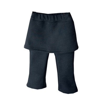 女童小众设计款一体绒裙裤