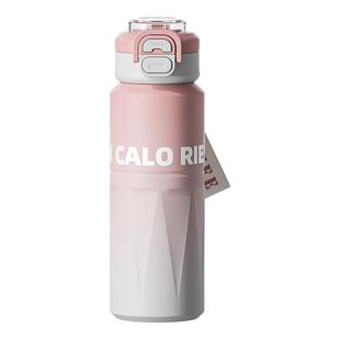 moc运动保温杯女生学生上学专用水壶儿童饮水杯大容量杯子初中生