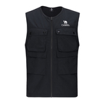 骆驼男装马甲背心外穿男款透气防晒薄款新款工装山系机能户外夏季