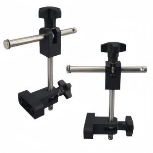 流水线输送配件可调节立字支架U型夹侧T支架大C小C护栏组合支架