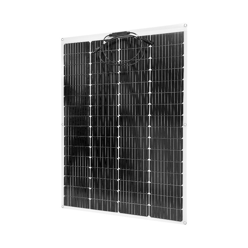 瑕疵清仓处理柔性板太阳能光伏发电板单晶18V100W200W充12V电池