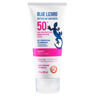 Blue Lizard 婴幼儿防晒霜棒脸全身体男女童宝宝物理防晒防水防汗