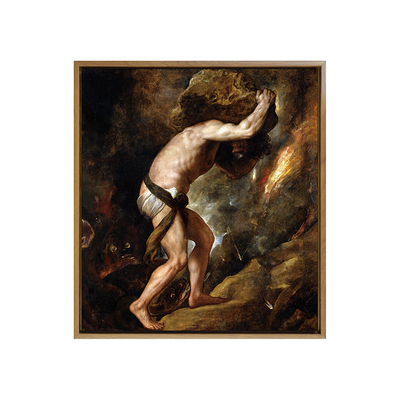 西西弗斯的惩罚东方希希腊壁画