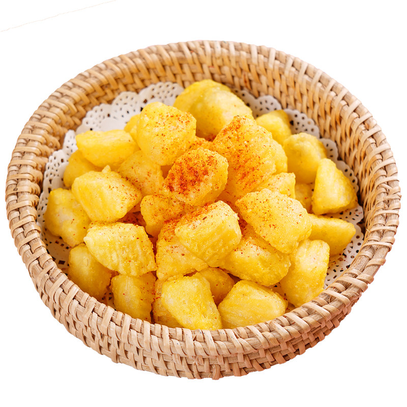 网红爆款小吃脆皮锅巴土豆半成品