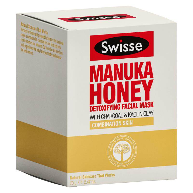 swisse麦卢卡蜂蜜清洁面膜现货