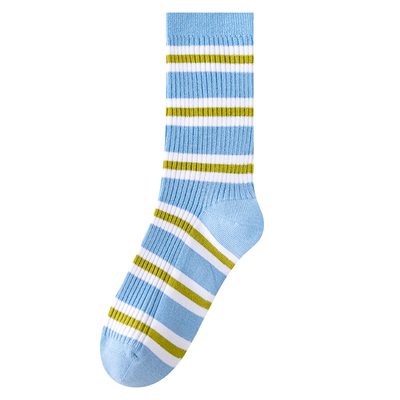 欧蒂爱保暖女性精梳棉条纹