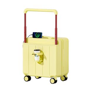 宽拉杆行李箱小型20寸18可登机女2025新款飞机短途旅行密码皮箱子