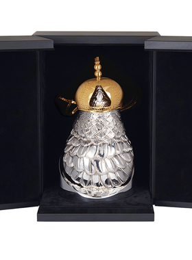 christofle镀银猎鹰摆件