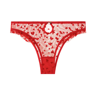 LazyDaisy爱心刺绣内裤