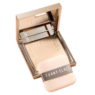 FunnyElves方里粉饼柔焦蜜粉