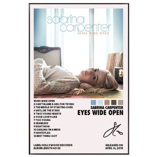 Sabrina Carpenter海报专辑封面歌手酒吧音乐装饰画卧室书房挂画