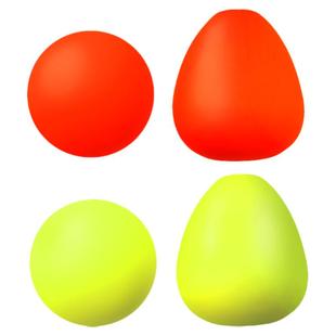 鱼漂醒目豆荧光尾浮珠对撞浮漂渔具垂钓泡沫硅胶放大近视加粗