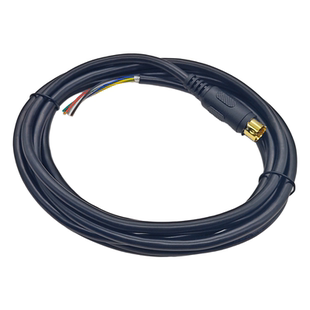 适用于三菱PLC RS422通讯线台达信捷232传输MD8针PS2圆头单头带线