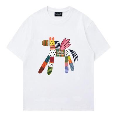 MardiMountain纯棉短袖女T恤