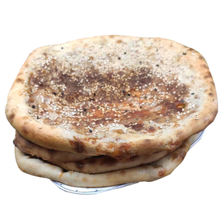 湖北江汉仙桃土特产三兄弟牛肉锅盔芝麻锅块锅奎特色早餐小吃包邮