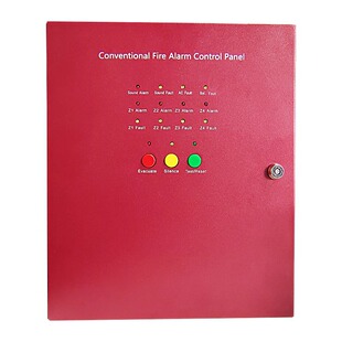 2/4Zone Conventional Fire Alarm Control Panel Smoke Detector