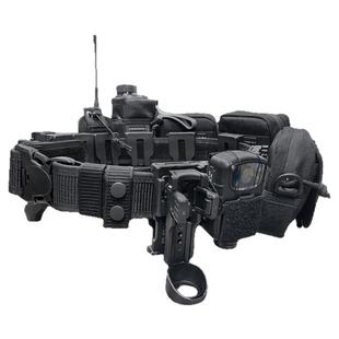 无贼WZJP可拆卸腰带MOLLE背心对讲机水壶文件腰包保安执勤八件套