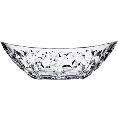 rcr刻花沙拉碗透明欧式风水果盘