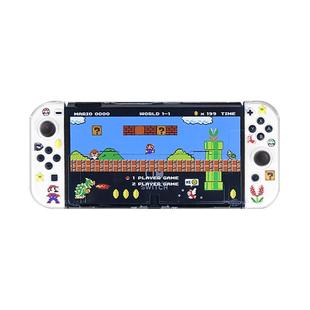 原创任天堂switcholed保护壳马里奥收纳包透明硬NS保护套Switch2
