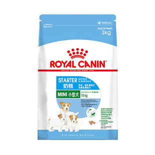 皇家狗粮MIS30小型犬中型犬奶糕离乳期MES30泰迪比熊幼犬粮10kg