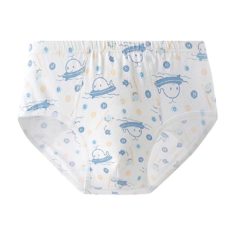 YEEHOO/英氏儿童内裤男童三角裤小男孩透气中大童男不夹屁屁短裤