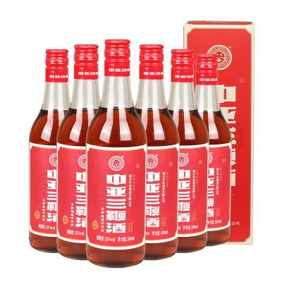 正品中亚三鞭酒500ml*6瓶整箱特质礼盒中亚酒业 烟台三鞭三种至宝