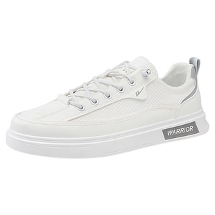 回力一脚蹬男鞋夏季透气男士帆布鞋休闲百搭运动软底低帮小白板鞋