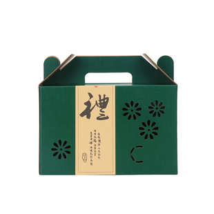 端午节高档礼盒包装盒粽子青团糕点土特产通用礼品盒空盒纸箱定制