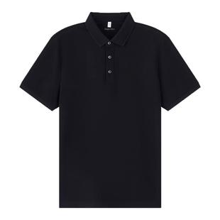 Degre Zero短袖POLO衫纯色商务通勤百搭翻领上衣透气舒适轻薄