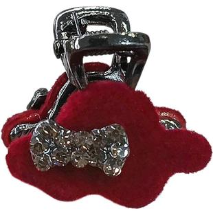 新年红色小抓夹女2026新款高端刘海夹小夹子侧边边夹发卡发夹发饰