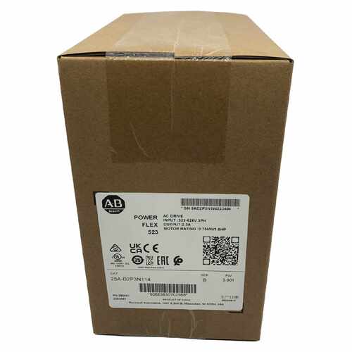 议价25A-D2P3N114变频器罗克韦尔Allen-Bradley全新现货25AD2P3N1