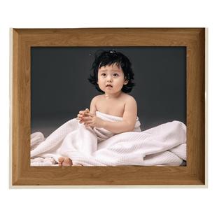 照片定制相框摆台洗儿童婴儿宝宝相片做成全家福相册婚纱照打印加