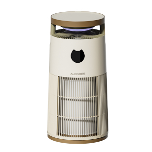 欧朗德斯宠物空气净化器家用吸猫毛浮毛除菌去异味臭味数显C5MAX