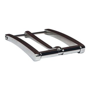 简约高档男士腰带扣不锈钢方形皮带针扣头顺滑滚轴设计无尾皮带扣