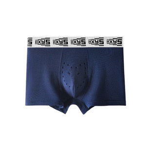 野兽来了唤醒野兽男士内裤按摩颗粒物理养护100A抗菌生蚝素四角裤