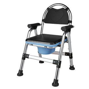 老人坐便器卧室可移动马桶折叠孕妇厕所坐便凳老年人大小便座椅