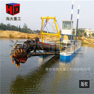 绞吸船大型清淤船 吸泥船清污机河道清污船抽沙船 绞吸船生产厂
