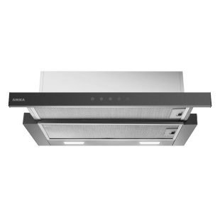 Amka抽拉式抽油烟机白色内循环小尺寸小型烟机公寓小户型无烟道