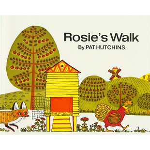 Rosie's Walk 母鸡萝丝去散步 英语故事绘本 低幼启蒙 幽默有趣 廖彩杏推荐 课外读物 早教图画书 观察力培养 英文原版进口图书