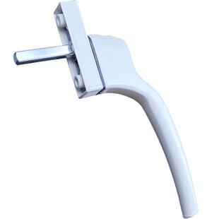 塑钢外开窗户传动执手推拉窗户锁扣把手传动杆配件平开门窗拉手锁