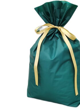 双层束口袋塑料春节礼物CPE+PE