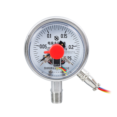 全不锈钢上下限电接点压力表
