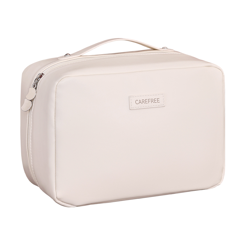 百草园化妆包便携式女2024新款高端化妆品收纳包洗漱包大容量旅行