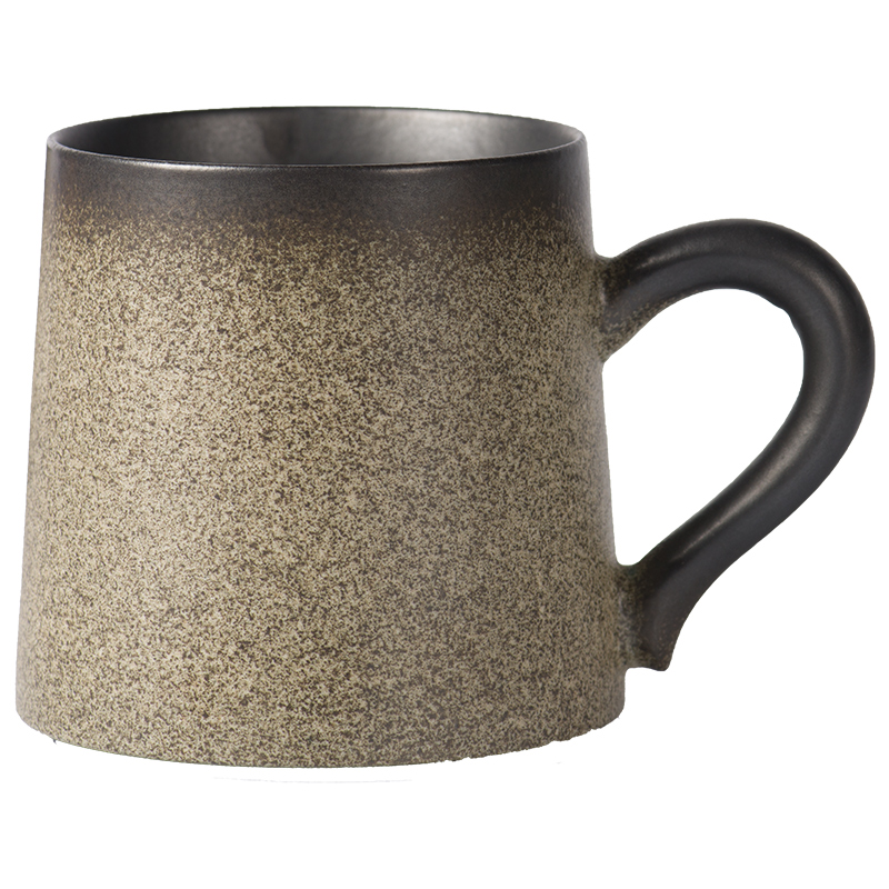 象上桑染陶瓷水杯日式杯子复古马克杯带盖办公室挂耳咖啡杯送男友