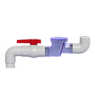 厨房下水道防反水止逆阀50pvc下水管止回阀卫生间低楼层防臭倒流