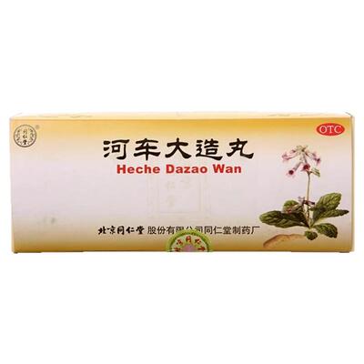北京同仁堂 河车大造丸9g*10丸滋阴清热补肾益肺盗汗遗精腰膝酸软