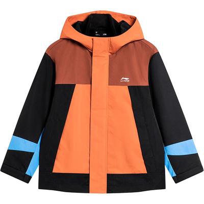 李宁男童三合一运动风衣套装