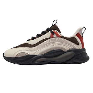 鸿星尔克男鞋未央厚底增高运动鞋百搭老爹鞋情侣男潮流透气休闲鞋