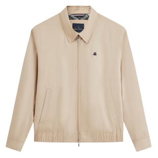 Brooks Brothers/布克兄弟男士26春夏新品翻领经典休闲简约夹克