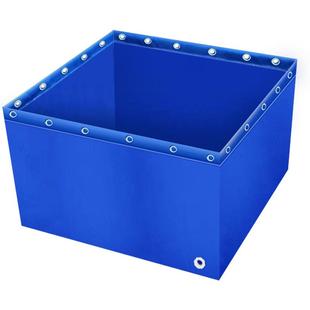 大型蓄水池养鱼帆布鱼池防水布养殖水箱刀刮布水池家用加厚游泳池